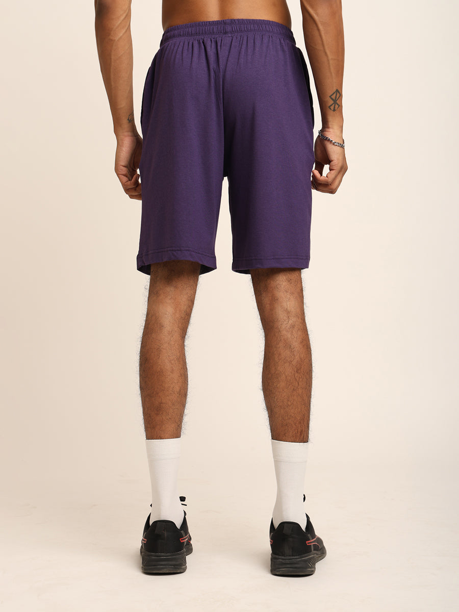 Naturefab Men’s Organic Bamboo Shorts Purple