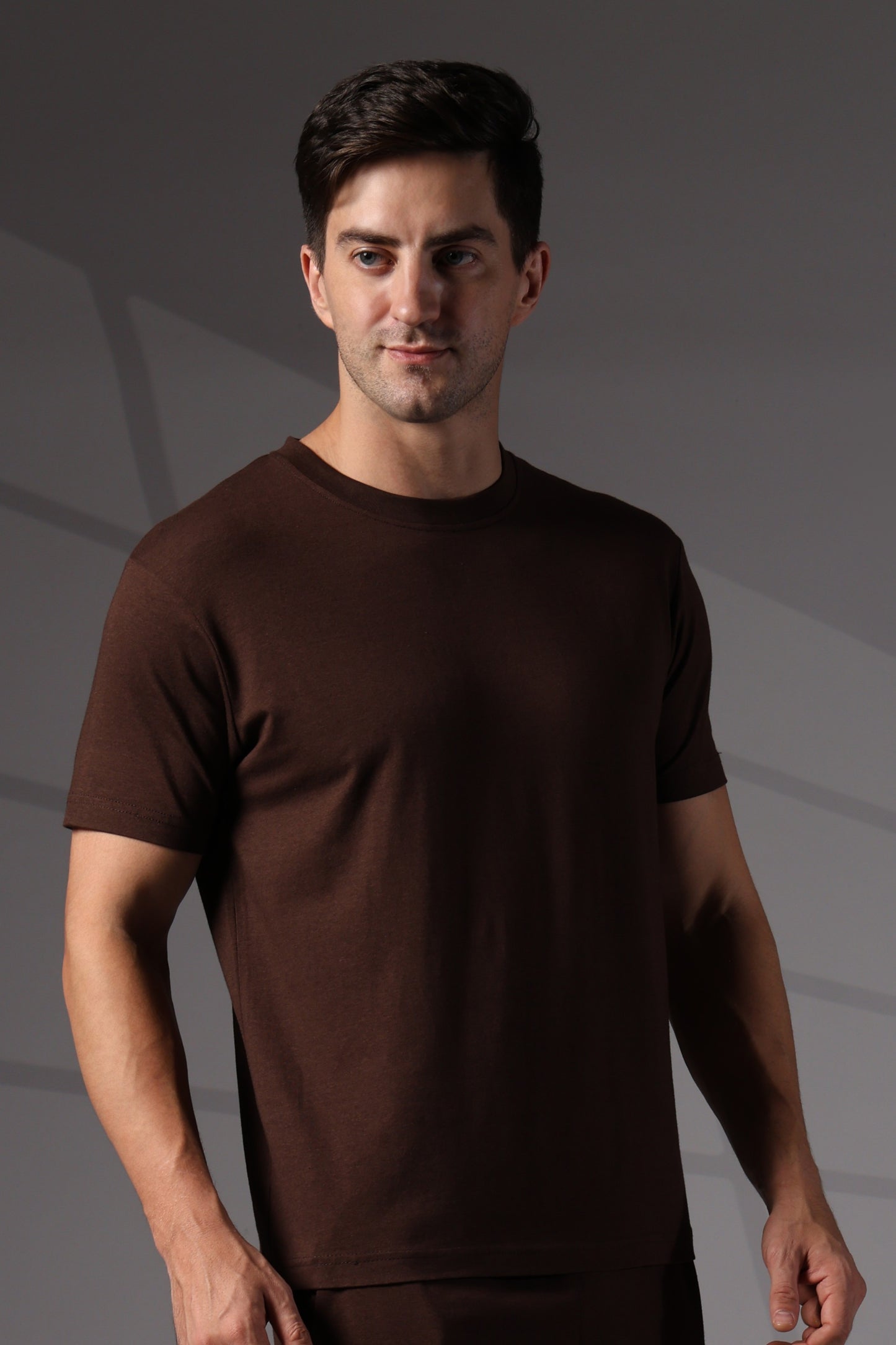 Naturefab Men's Organic Bamboo Tshirt Coffee Bean