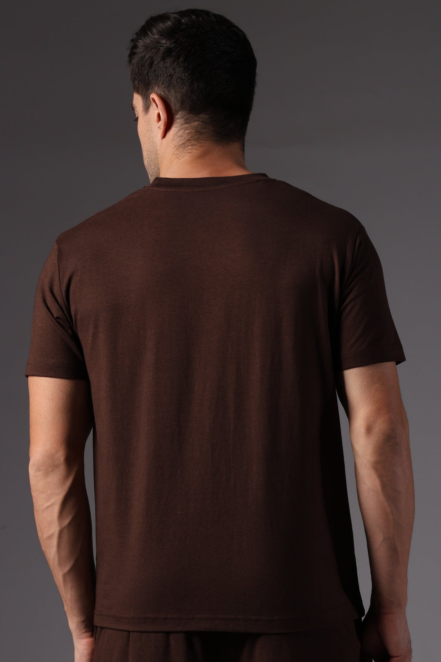 Naturefab Men's Organic Bamboo Tshirt Coffee Bean