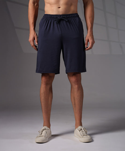 Naturefab Men’s Organic Bamboo Shorts Mood Indigo