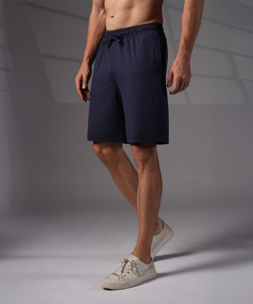 Naturefab Men’s Organic Bamboo Shorts Mood Indigo