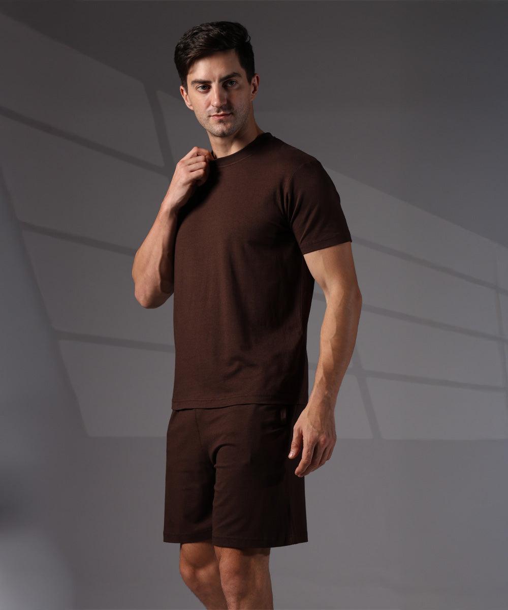 Naturefab Herren Bio-Bambus-Set Kaffeebohne