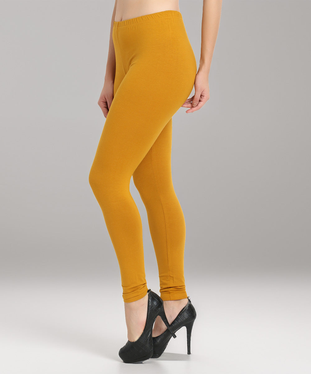 Naturefab Women's Organic Bamboo Legging Mustard