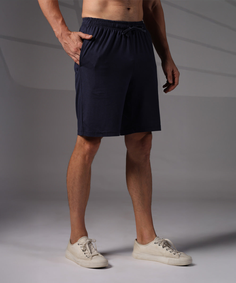 Naturefab Men’s Organic Bamboo Shorts Mood Indigo