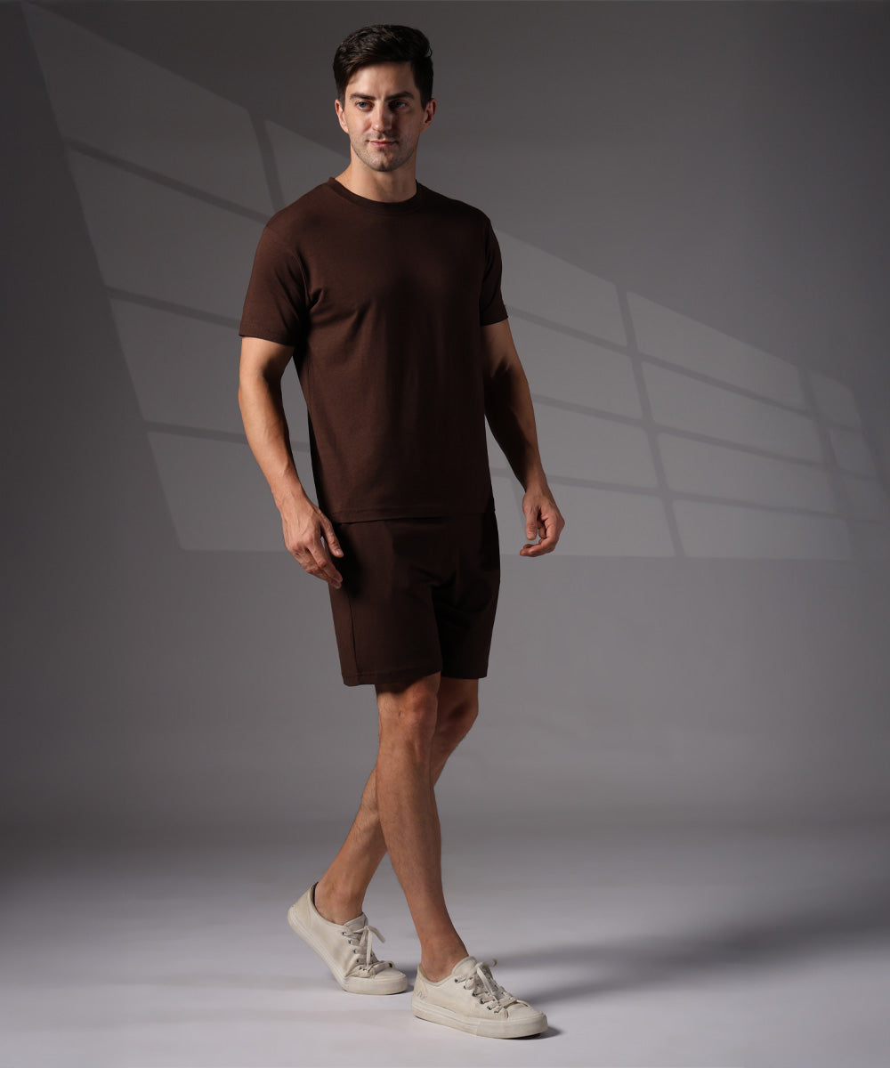 Naturefab Men’s Organic Bamboo Shorts Coffee Bean