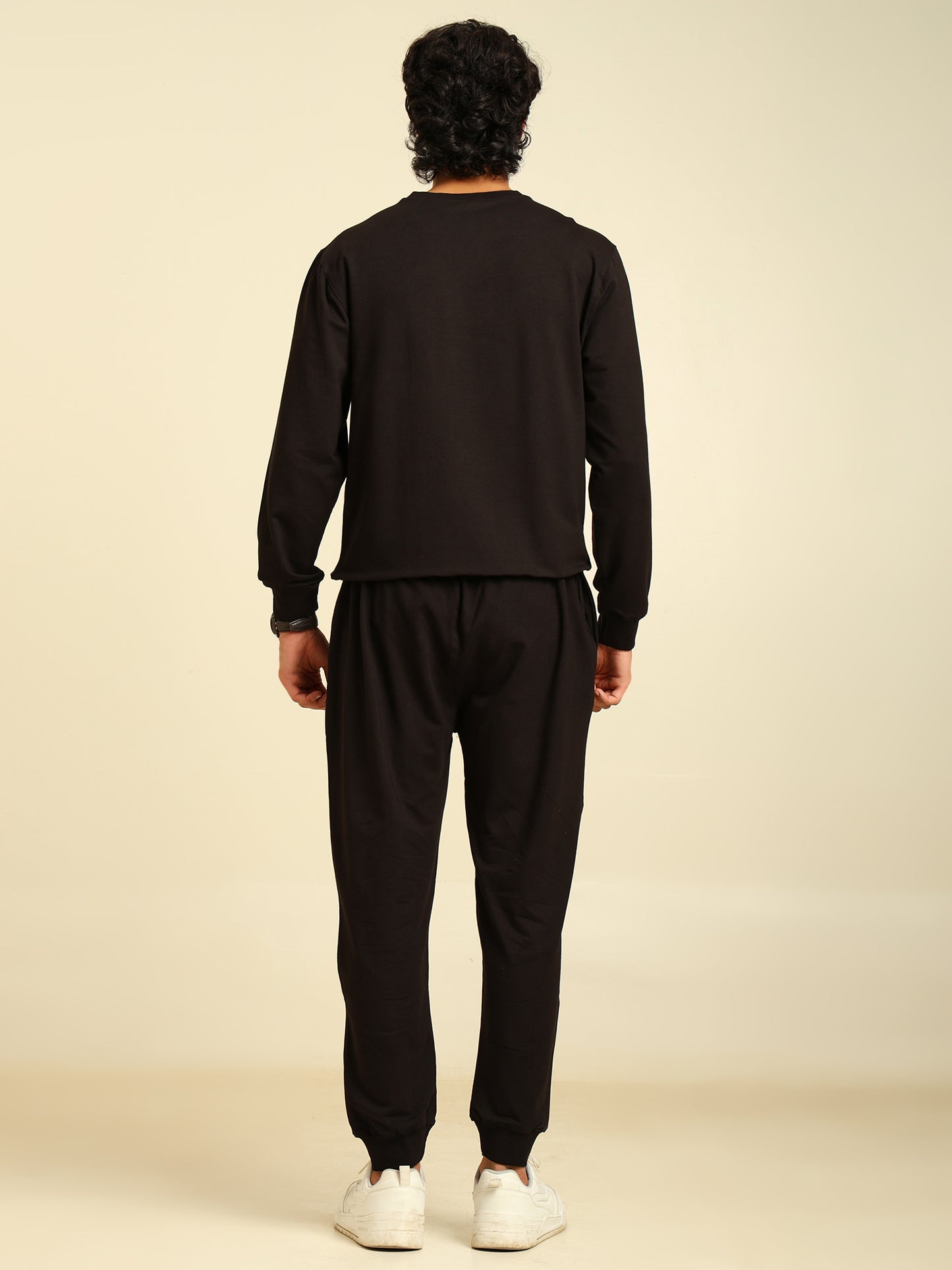 Naturefab Men’s Organic Bamboo Trackpants Black