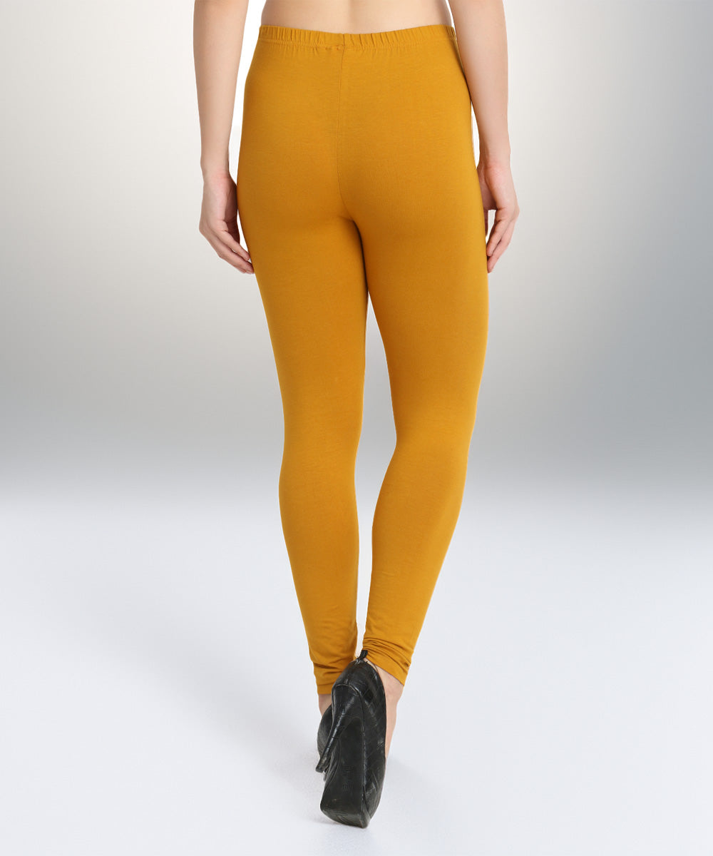 Naturefab Women's Organic Bamboo Legging Mustard