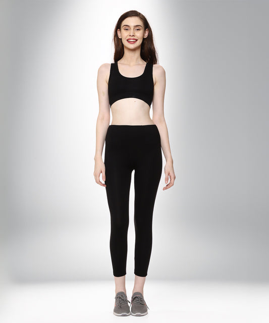 Naturefab Women's Bamboo Coórds Set Black