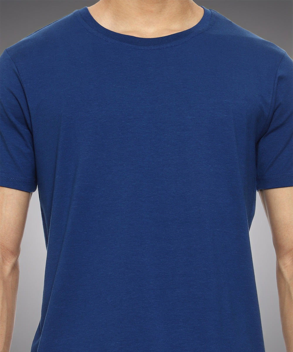 Naturefab Men's Organic Bamboo Tshirt Blue