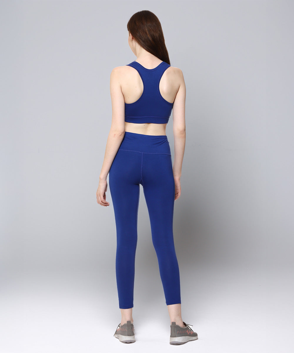 Naturefab Women's Bamboo Coórds Set Blue