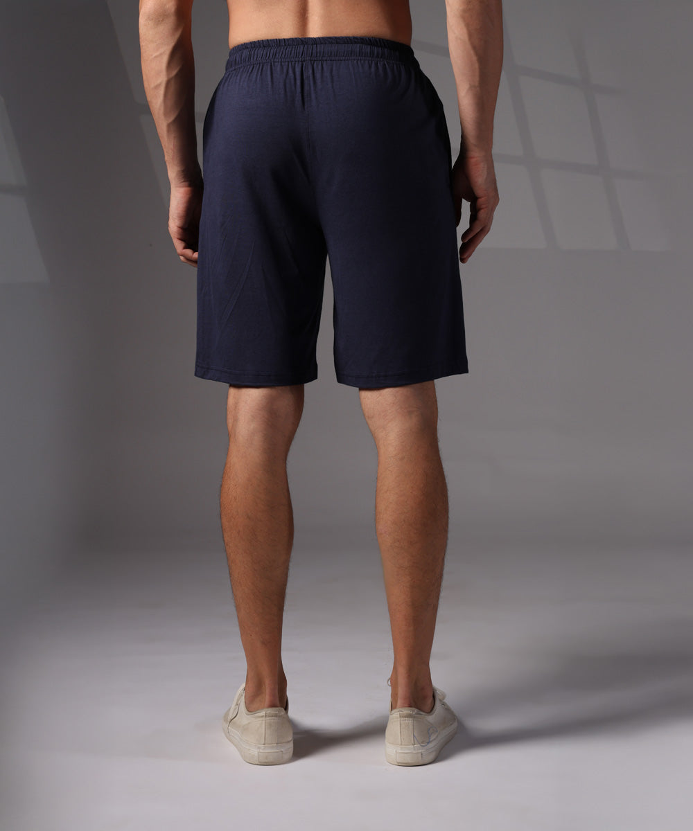 Naturefab Men’s Organic Bamboo Shorts Mood Indigo