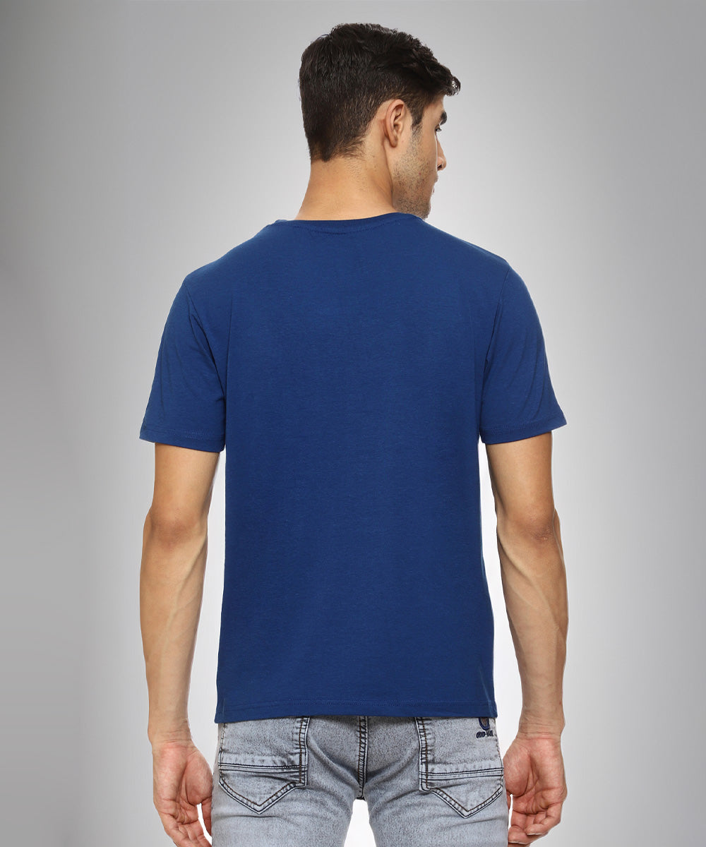 Naturefab Men's Organic Bamboo Tshirt Blue