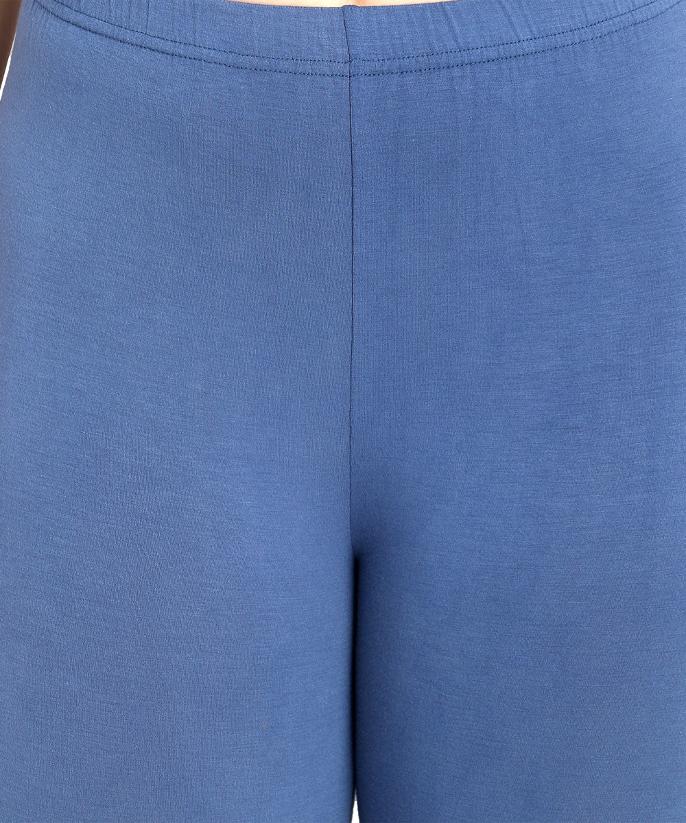 Naturefab Women's Organic Bamboo Legging Blue
