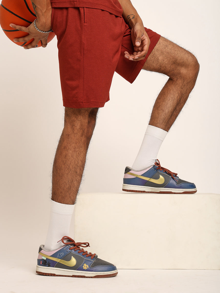 Naturefab Men’s Organic Bamboo Shorts Rust
