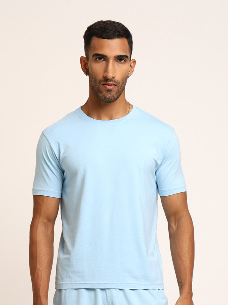 Naturefab Herren Bio Bambus T-Shirt Granite Green