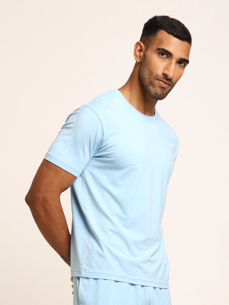 Naturefab Herren Bio Bambus T-Shirt Granite Green