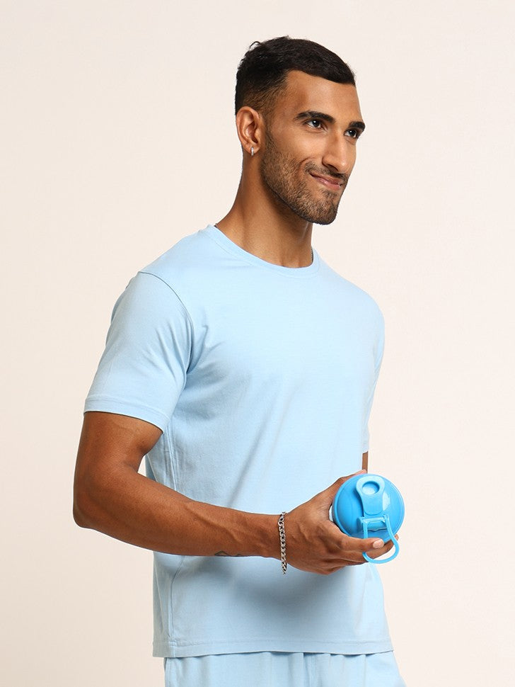 Naturefab Herren Bio Bambus T-Shirt Granite Green