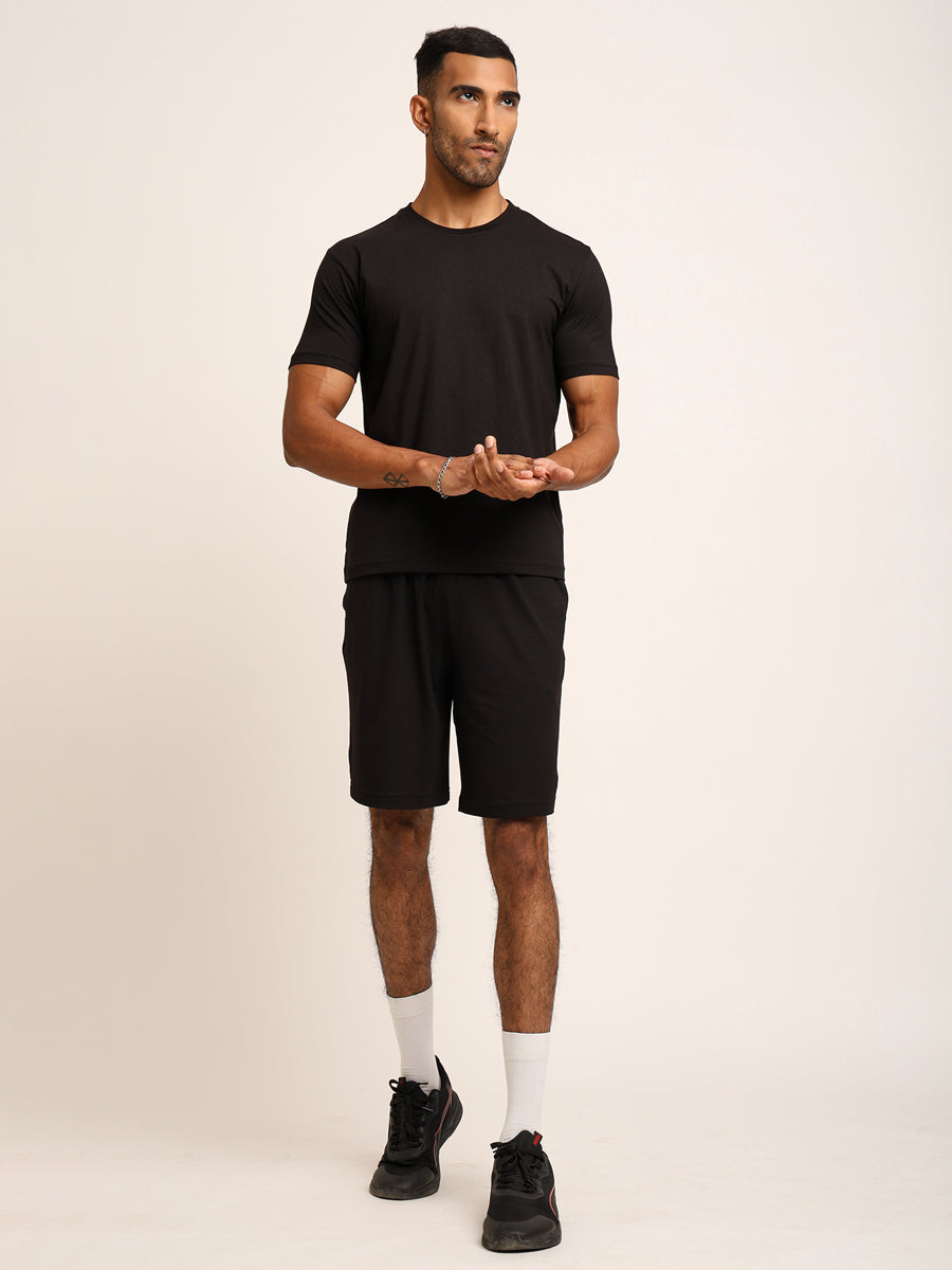 Naturefab Men's Organic Bamboo Co-ord Black