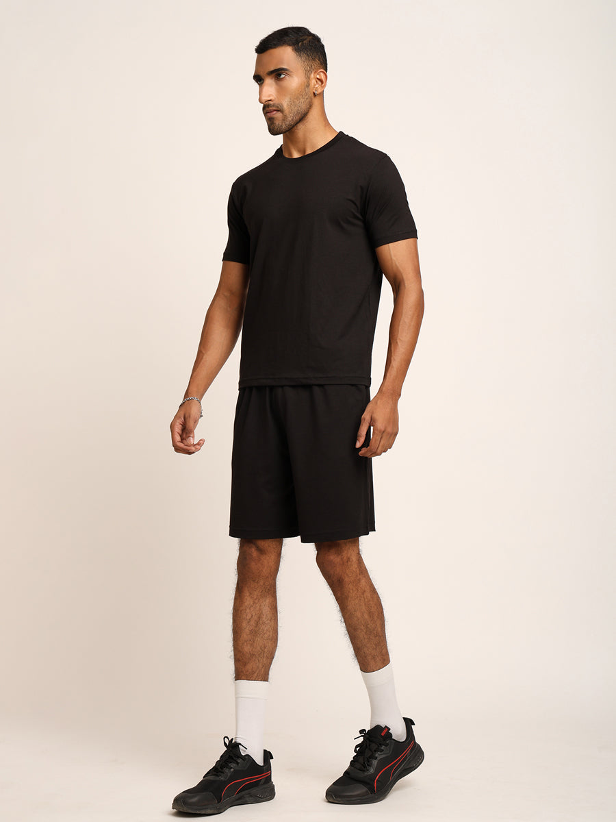 Naturefab Men's Organic Bamboo Co-ord Black