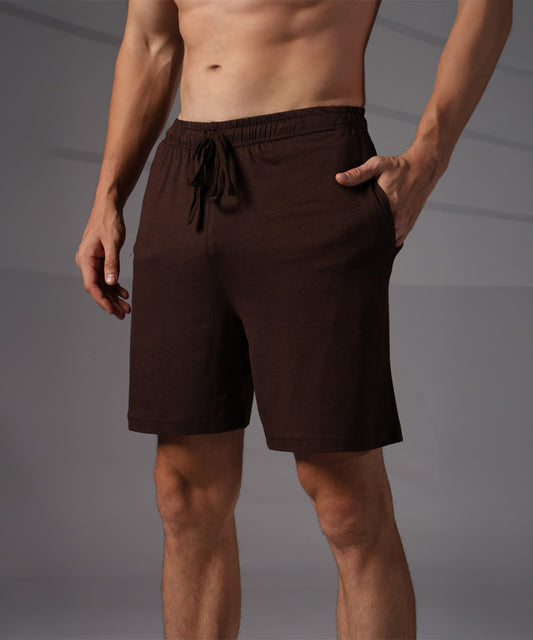 Naturefab Men’s Organic Bamboo Shorts Coffee Bean