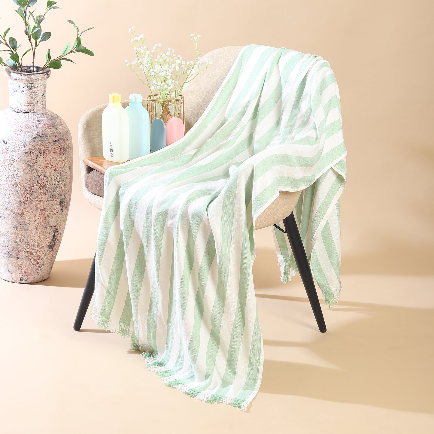 Naturefab Organic Bamboo Luxury Bath Towel (Pack of 3)