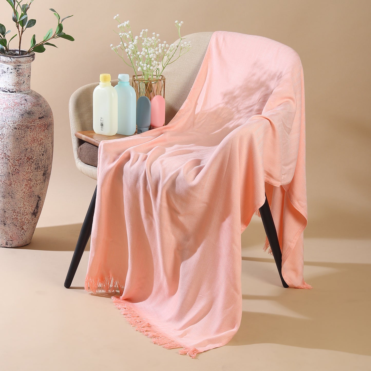 Naturefab Organic Bamboo Luxury Bath Towel (Pack of 2)