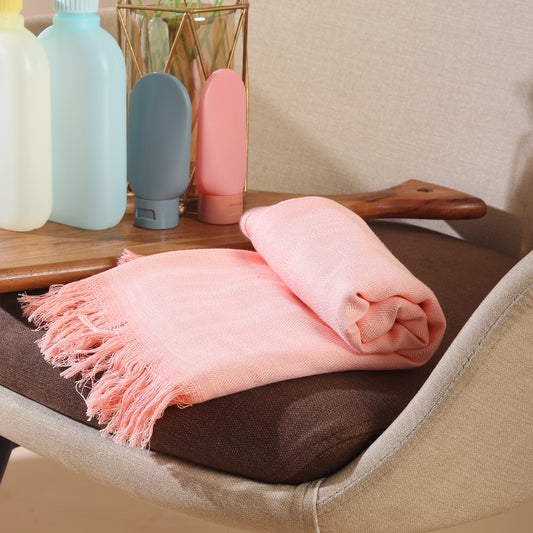 Naturefab Organic Bamboo Luxury Bath Towel Pink