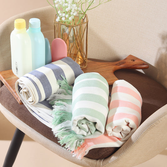 Naturefab Organic Bamboo Luxury Bath Towel (Pack of 3)