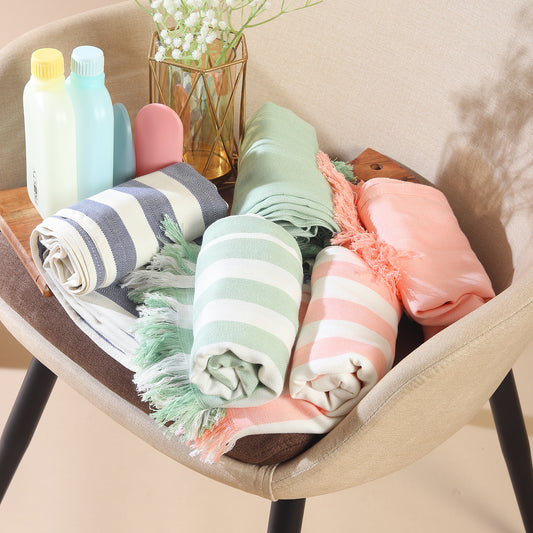 Naturefab Organic Bamboo Luxury Bath Towel (Pack of 5)