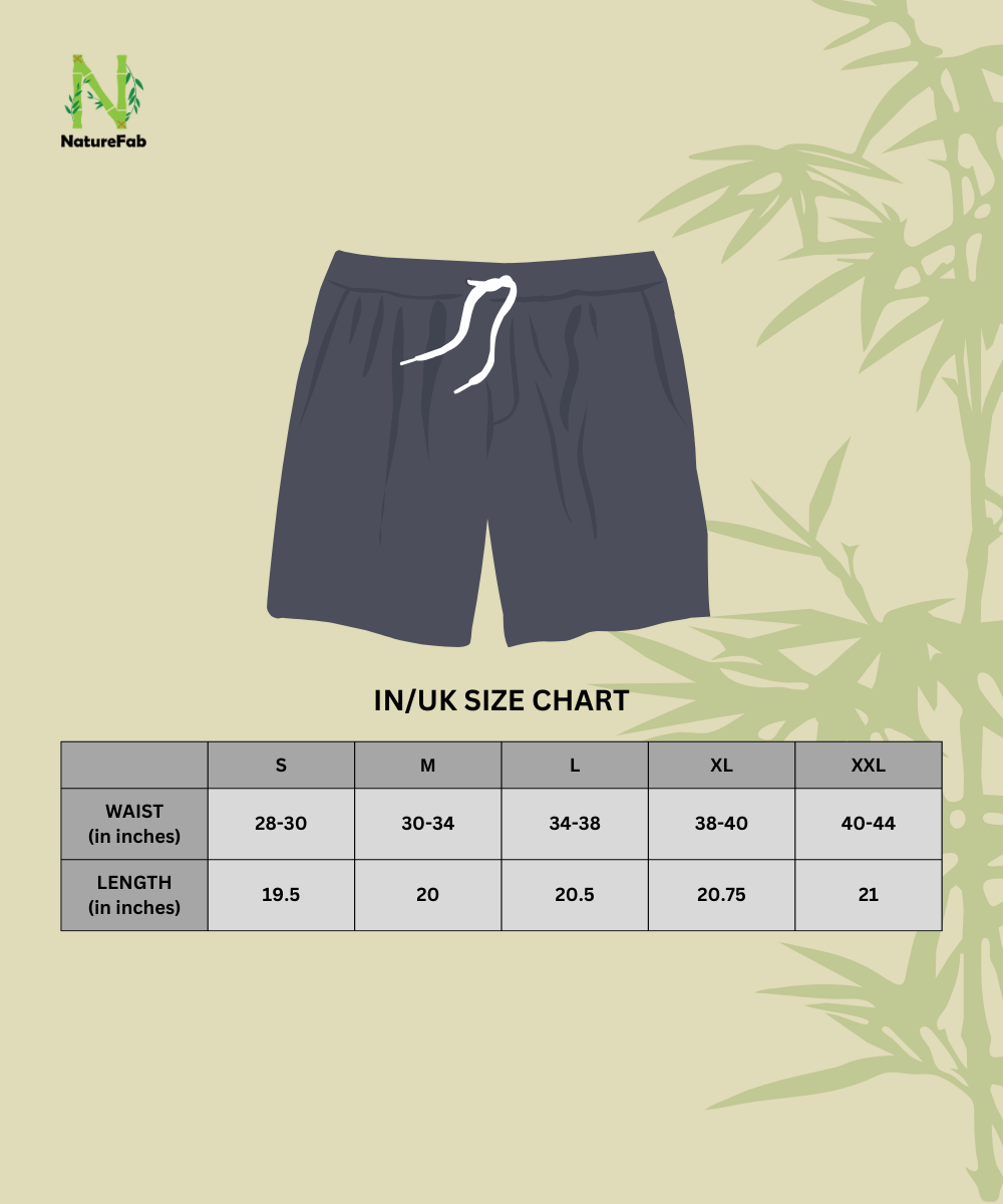 Naturefab Men's Organic Bamboo Co-ord Mood Indigo