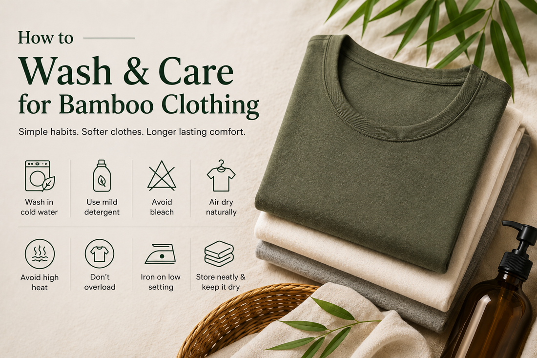 How to Wash Bamboo Clothing: Care & Washing Guide | NatureFab