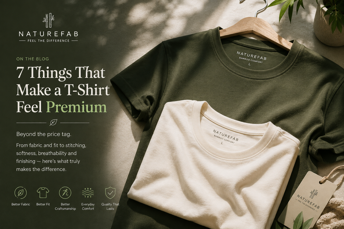 7 Things That Make a T-Shirt Premium | NatureFab