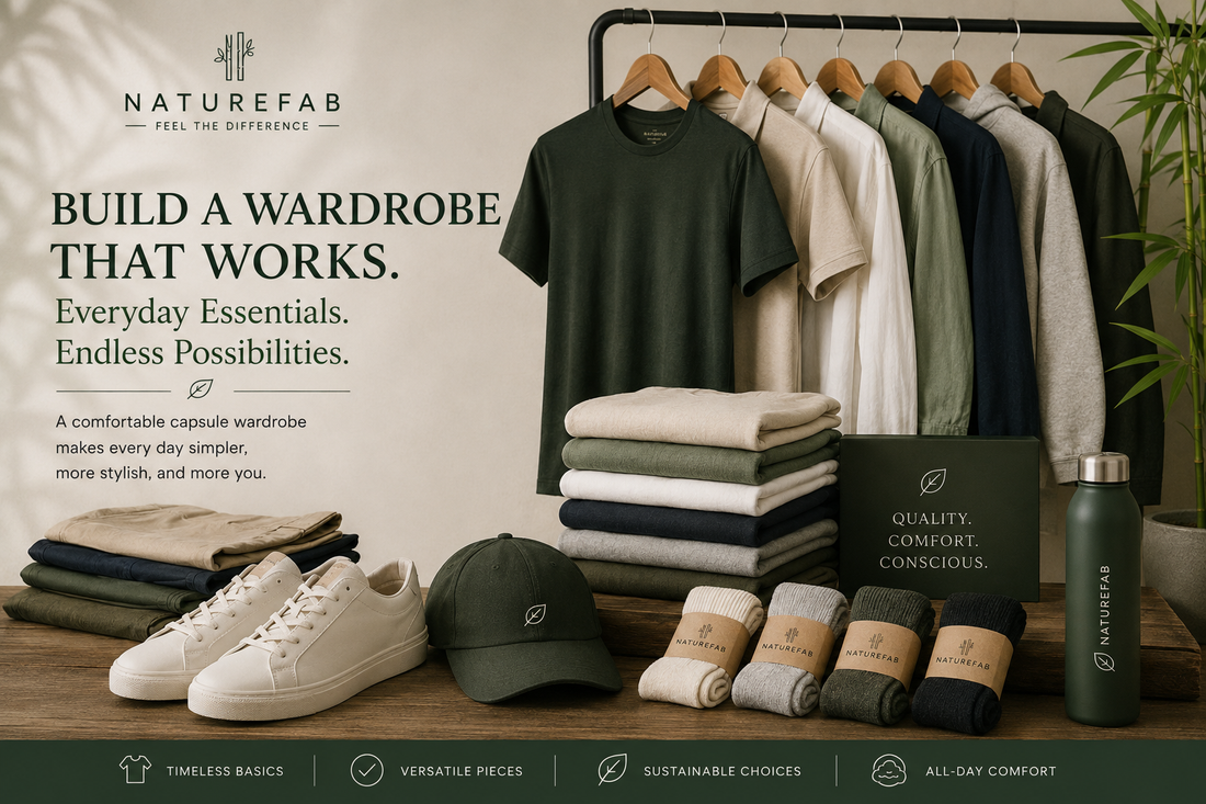 How to Build a Capsule Wardrobe for Men | NatureFab