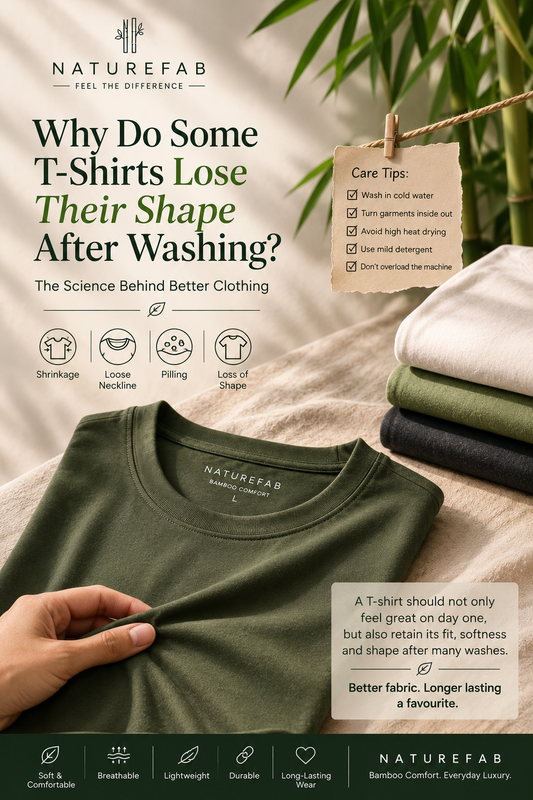 Why T-Shirts Lose Shape After Washing | NatureFab