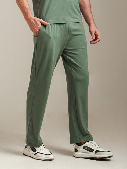 Naturefab Herren Bio Bambus Shorts Granite Green