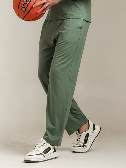 Naturefab Herren Bio Bambus Shorts Granite Green