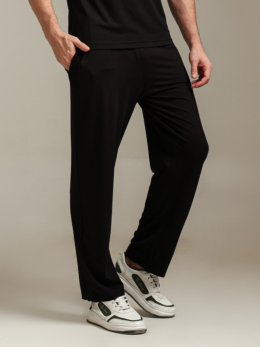 Naturefab Men’s Organic Bamboo Pajama Black