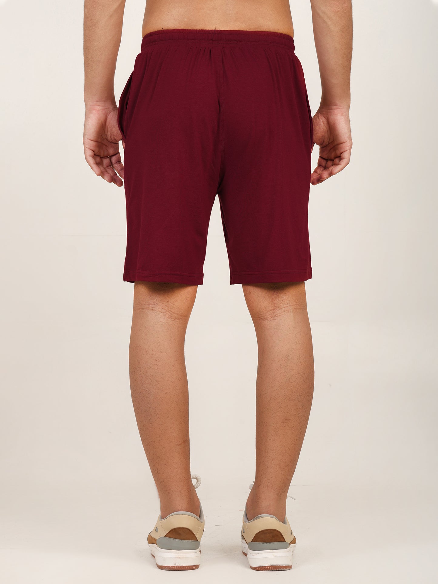 Naturefab Herren Bio Bambus Shorts Granite Green