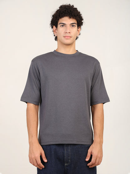Naturefab Herren Bio Bambus T-Shirt Granite Green