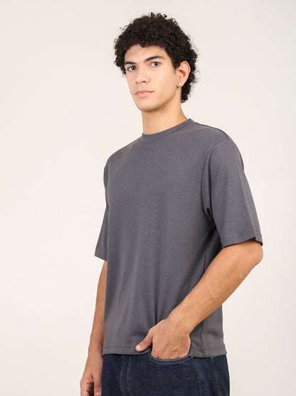Naturefab Herren Bio Bambus T-Shirt Granite Green