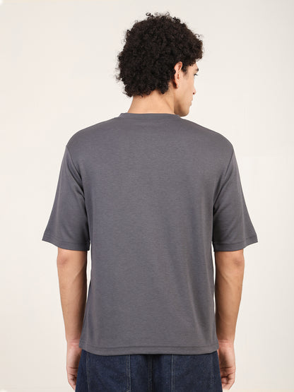 Naturefab Herren Bio Bambus T-Shirt Granite Green