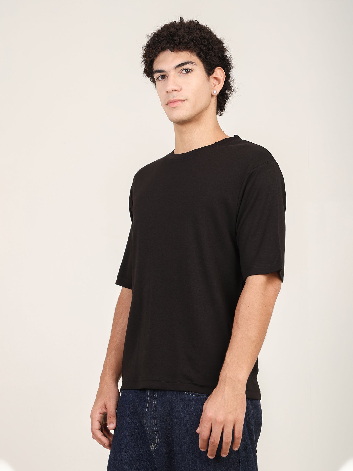 Naturefab Herren Bio Bambus T-Shirt Granite Green