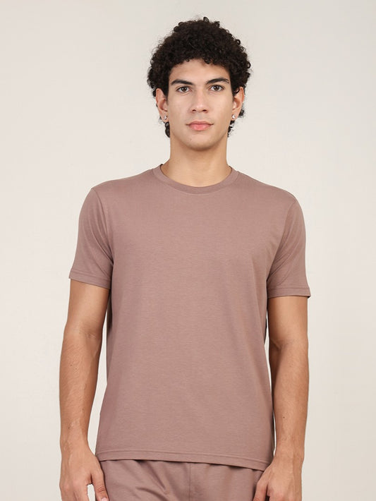 Naturefab Men's Organic Bamboo Tshirt Walnut
