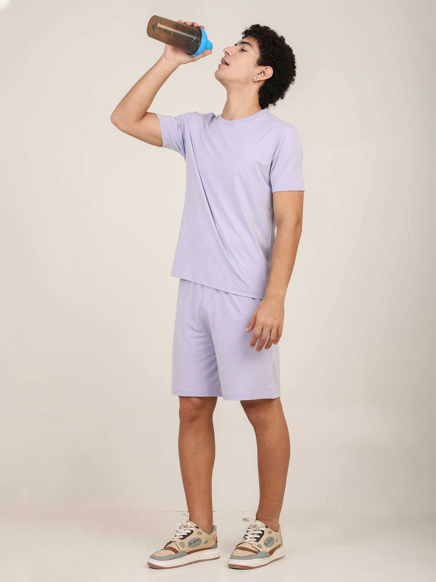 Naturefab Men’s Organic Bamboo Shorts Cosmic Sky