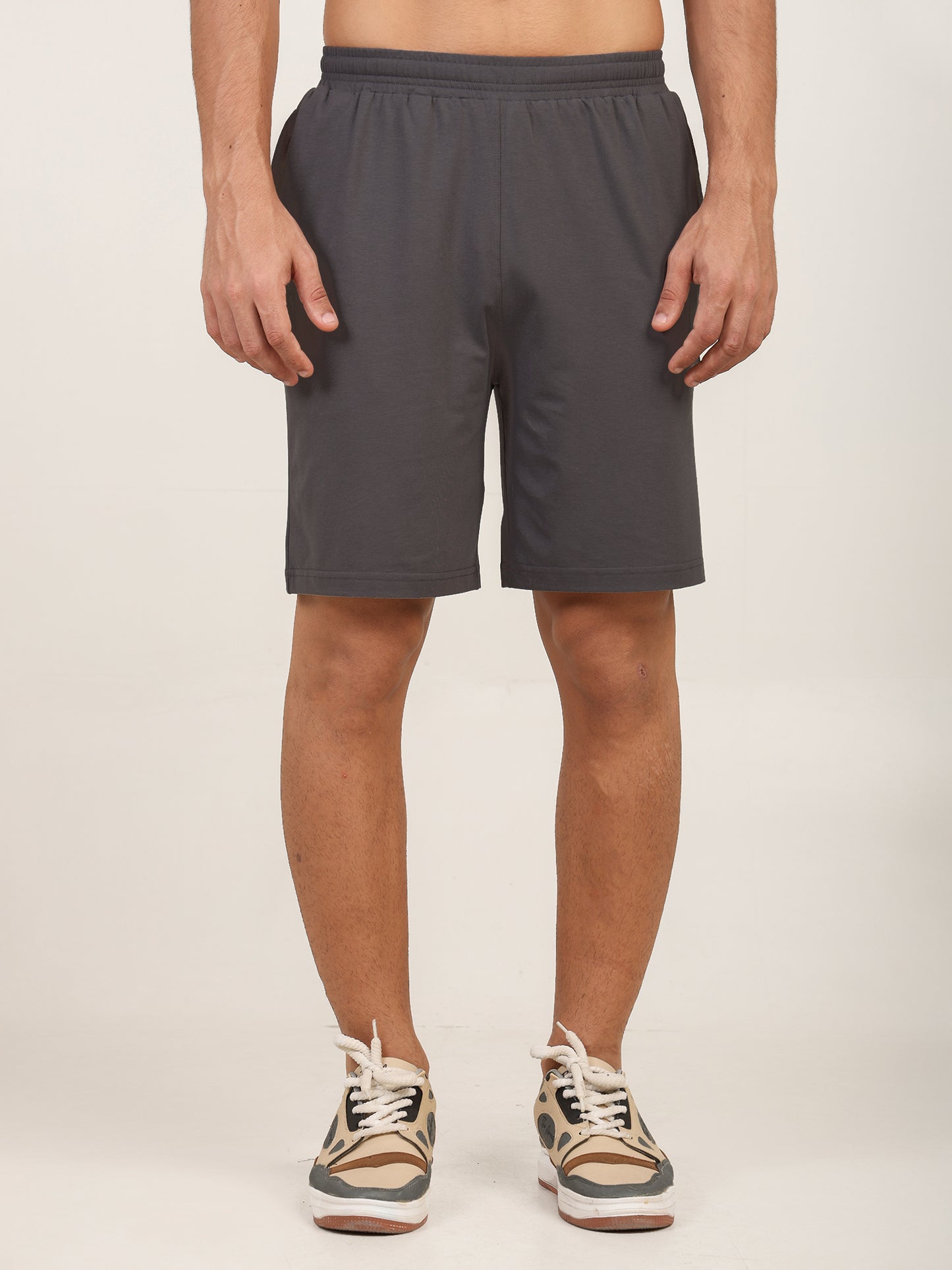 Naturefab Men’s Organic Bamboo Shorts Ash Gray