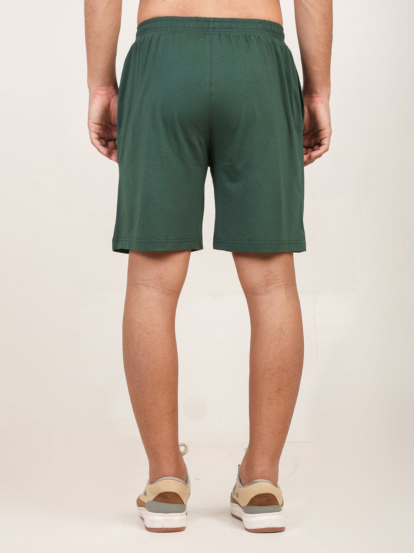 Naturefab Men’s Organic Bamboo Shorts Forest Green
