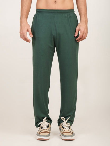 Naturefab Men’s Organic Bamboo Pajama Forest Green
