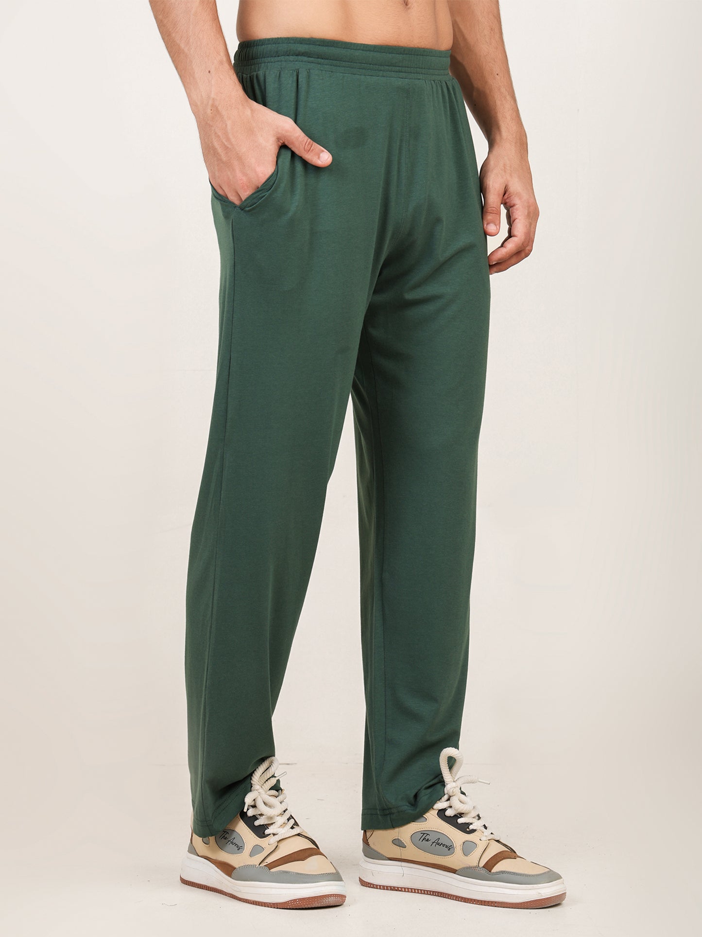 Naturefab Men’s Organic Bamboo Pajama Forest Green