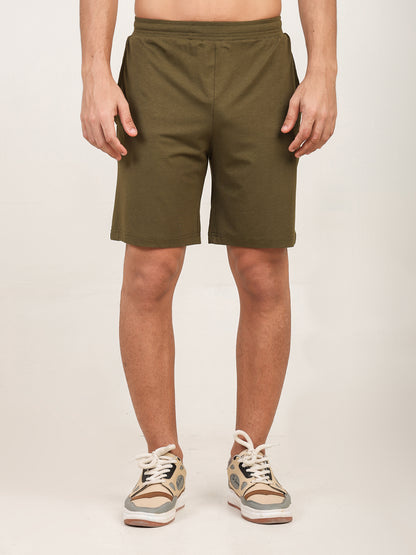Naturefab Men’s Organic Bamboo Shorts Moss Green