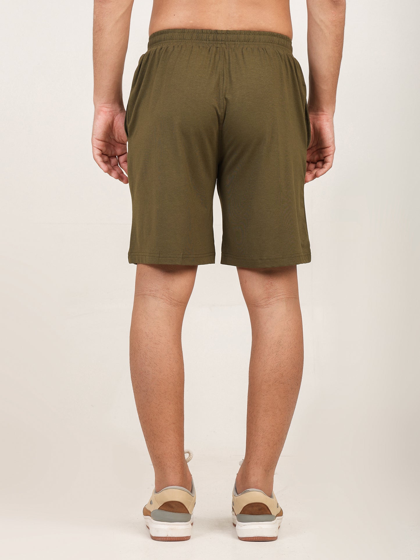 Naturefab Men’s Organic Bamboo Shorts Moss Green